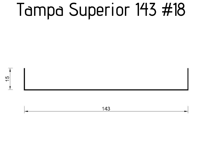 Tampa Superior 143 #18 - 3 metros 