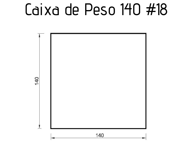 Caixa de Peso 140 #18