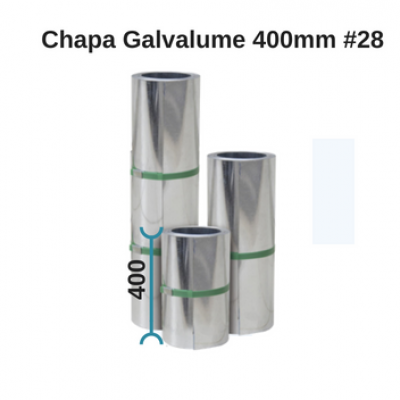 Chapa Galvalume 400 #28 - Sob Medida