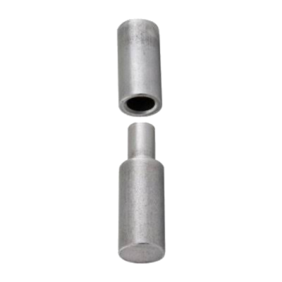 Gonzo de Ferro para Porta e Portão - Dobradiça Cilíndrica Reforçada