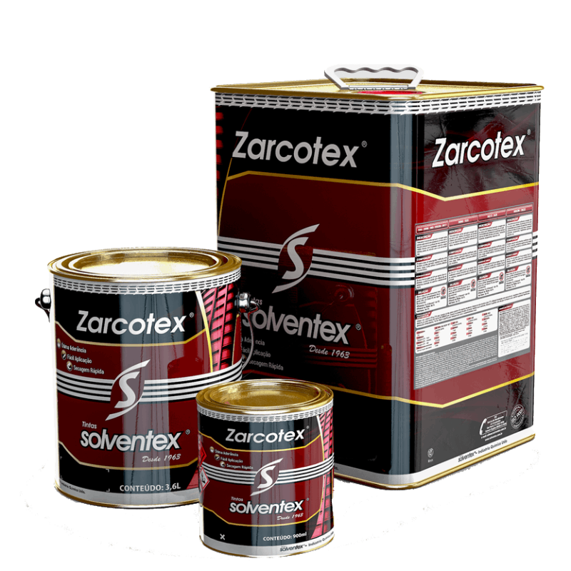 Primer Zarcotex Solventex 969 - Preto Fosco Profissional