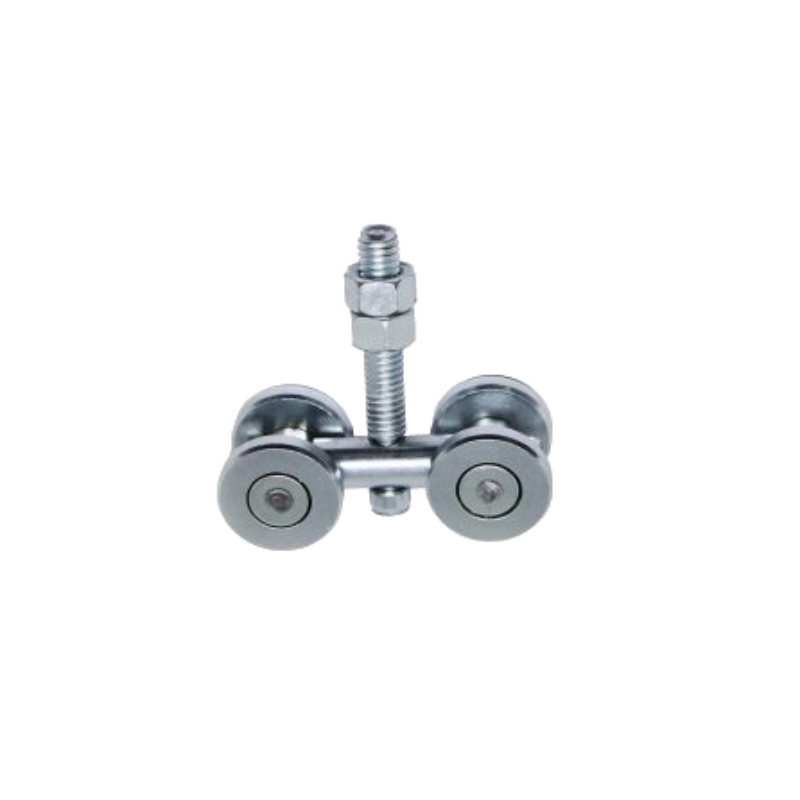 Rodízio Quádruplo para Porta de Correr 1.1/2" Ferro Torneado