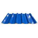 Perfil Telha Trapezoidal Galvalume Pré-pintada AZUL