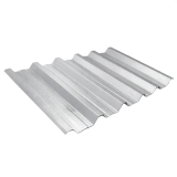 Perfil Telha Trapezoidal TP Simples Aço Galvalume Natural AZ120-150 para Coberturas Metálicas