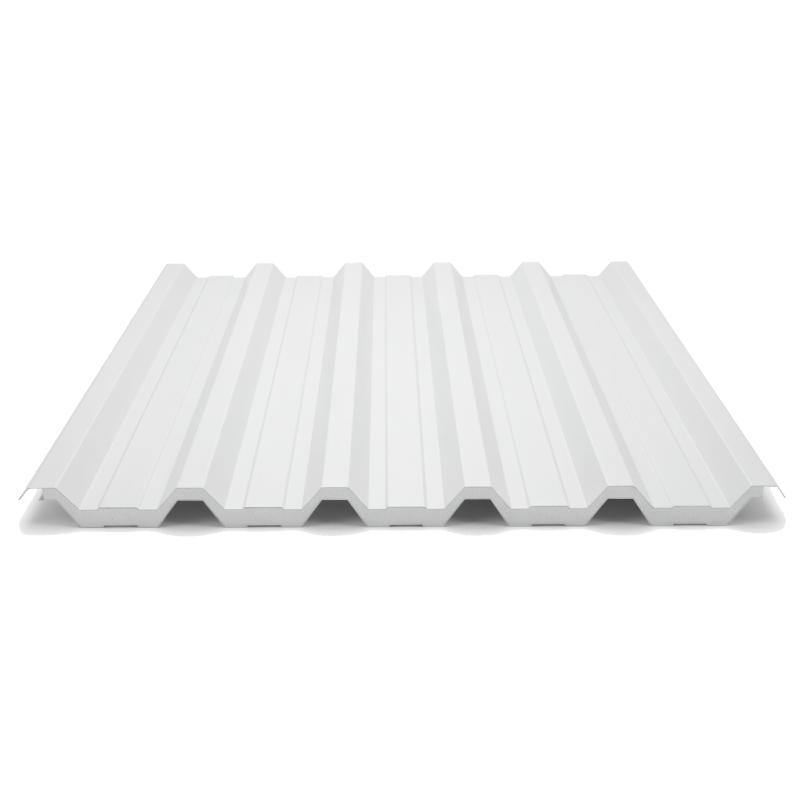 Telha Sanduíche 0,43mm Galvalume Branco Termoacústica com EPS